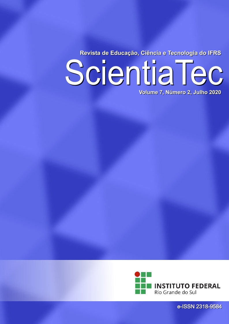 					Visualizar v. 7 n. 2 (2020): ScientiaTec
				